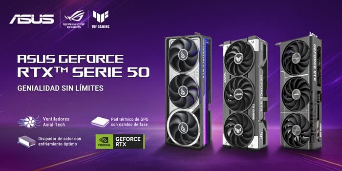 ASUS GeForce RTX serie 50