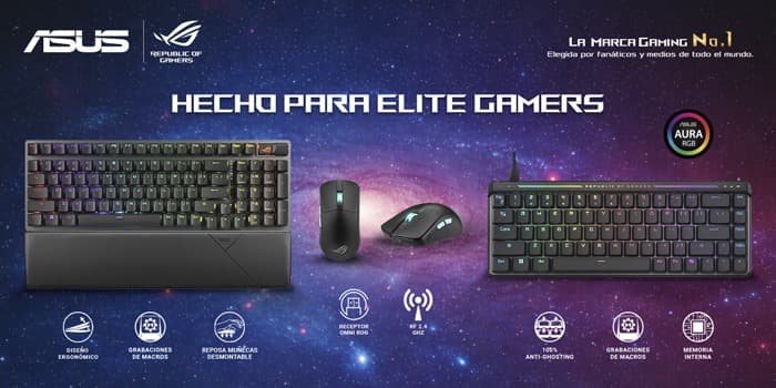 ASUS: hecho para elite gamers